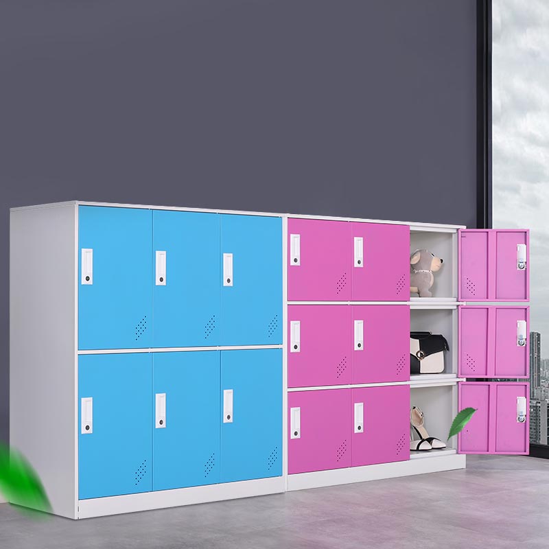 Non-Hanging Armoire with Lock Contemporary Storage Cabinet for Home