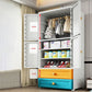 Armoire de garde-robe en plastique armoire de garde-robe contemporaine avec jambes
