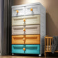 Non-Hanging Armoire with Legs Modern Storage Cabinet with Drawer