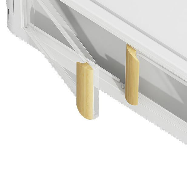 Eigentijdse niet-hangende Armoire plastic vrijstaande garderobe kast met deur