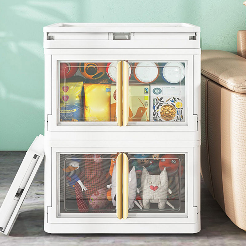 Eigentijdse niet-hangende Armoire plastic vrijstaande garderobe kast met deur