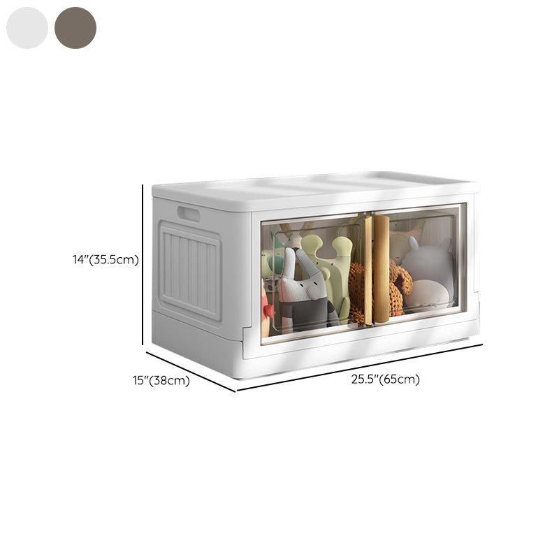 Eigentijdse niet-hangende Armoire plastic vrijstaande garderobe kast met deur