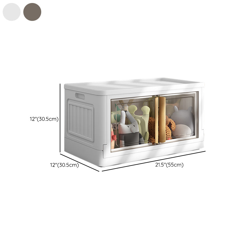 Eigentijdse niet-hangende Armoire plastic vrijstaande garderobe kast met deur