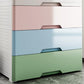 Plastic Storage Cabinet with Legs Modern Wardrobe Armoire for Home