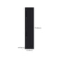 Black Steel Wardrobe with Hinged Door Industrial Storage Cabinet for Bathroom Clearhalo 'Armoires & Wardrobes' 'armoires_wardrobes' 'Bedroom Furniture' 'furn' 'furn_armoires_wardrobes' 'Furniture' 6249875