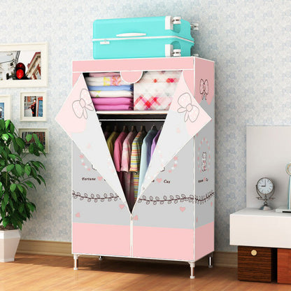 Eigentijdse stijl huisgarderobe stalen garderobe kast met planken