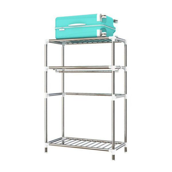 Eigentijdse stijl huisgarderobe stalen garderobe kast met planken