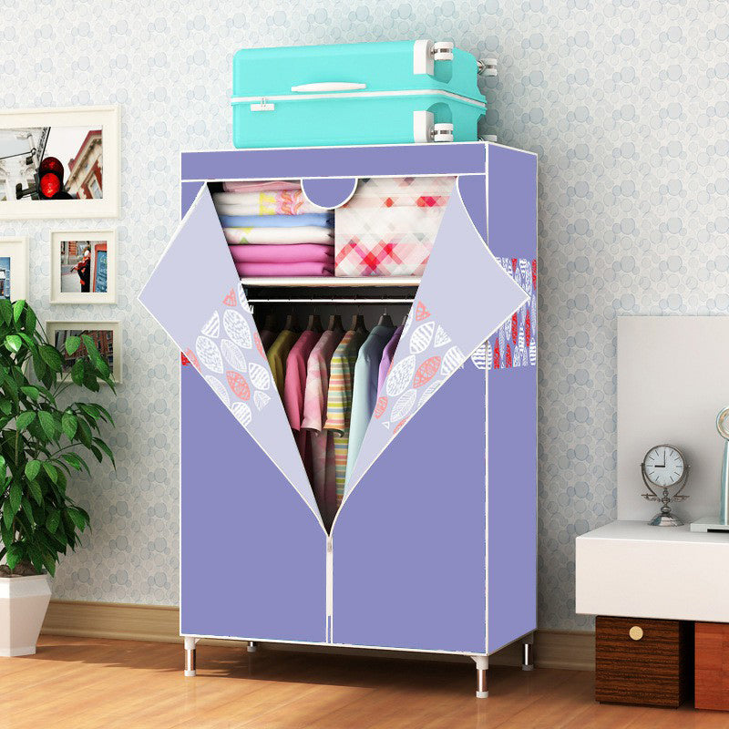 Eigentijdse stijl huisgarderobe stalen garderobe kast met planken