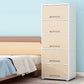 5-Door Storage Cabinet with Legs Non-Hanging Armoire for Home