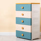 5-drawer Storage Cabinet with Legs Modern Non-Hanging Armoire