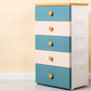 5-drawer Storage Cabinet with Legs Modern Non-Hanging Armoire