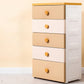 5-drawer Storage Cabinet with Legs Modern Non-Hanging Armoire