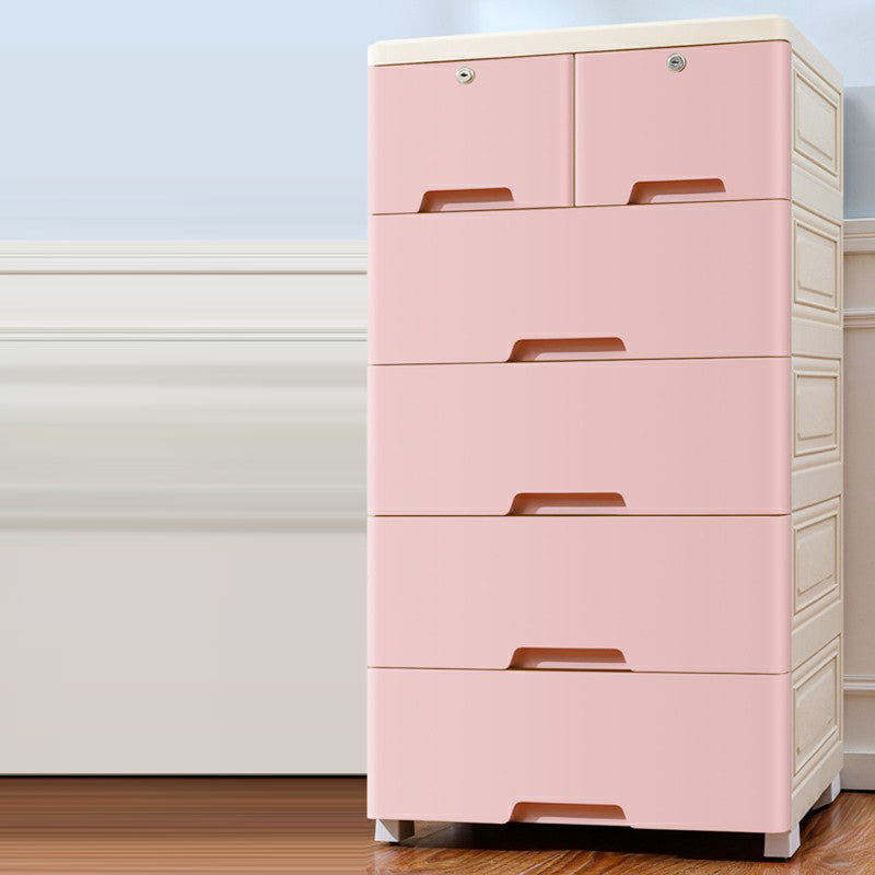 Armoire de rangement contemporaine avec des jambes Armoire non conservatrice en plastique