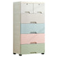 Armoire de rangement contemporaine avec des jambes Armoire non conservatrice en plastique