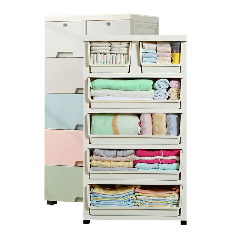 Armoire de rangement contemporaine avec des jambes Armoire non conservatrice en plastique