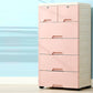 Armoire de rangement contemporaine avec des jambes Armoire non conservatrice en plastique