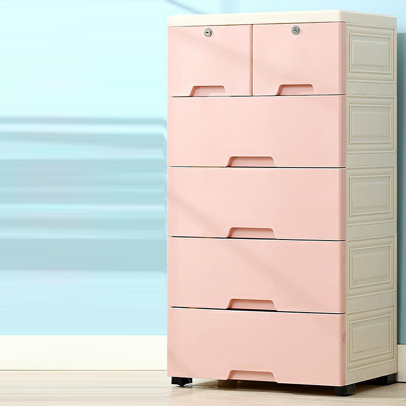 Armoire de rangement contemporaine avec des jambes Armoire non conservatrice en plastique