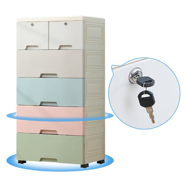 Armoire de rangement contemporaine avec des jambes Armoire non conservatrice en plastique