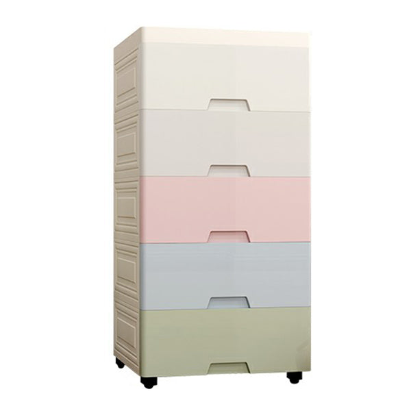 Armoire de rangement contemporaine avec des jambes Armoire non conservatrice en plastique