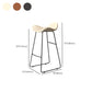 Modern Bar Table Set 1/2/4 Pieces Faux Marble Counter Table with Backless Stools Clearhalo 'Bar Furniture' 'furn' 'furn_home_bar_bar_sets' 'Furniture' 'Home Bars & Bar Sets' 'home_bar_bar_sets' 'Kitchen & Dining Furniture' 6250132