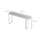 Juego de mesa de bar de estilo contemporáneo de 1/2/3/5 piezas, mesa de bar rectangular con taburetes altos