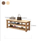 Modern Rubber Wood Bench Rectangle 15"Wide Accent Bench with Shoe Storage Clearhalo 'Benches' 'Chairs & Seating' 'furn' 'furn_benches' 'Furniture' 'Living Room Furniture' 6250164