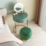 Glam Make-up Vanity 23.62 "tavoli da vanità larghi con 1 cassetto