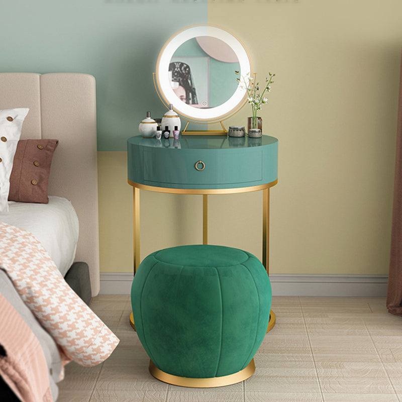 Glam Make-up Vanity 23.62 "tavoli da vanità larghi con 1 cassetto