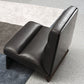 Faux Leather Parsons Chair Armless Chair for Bedroom, 31.49" Wide