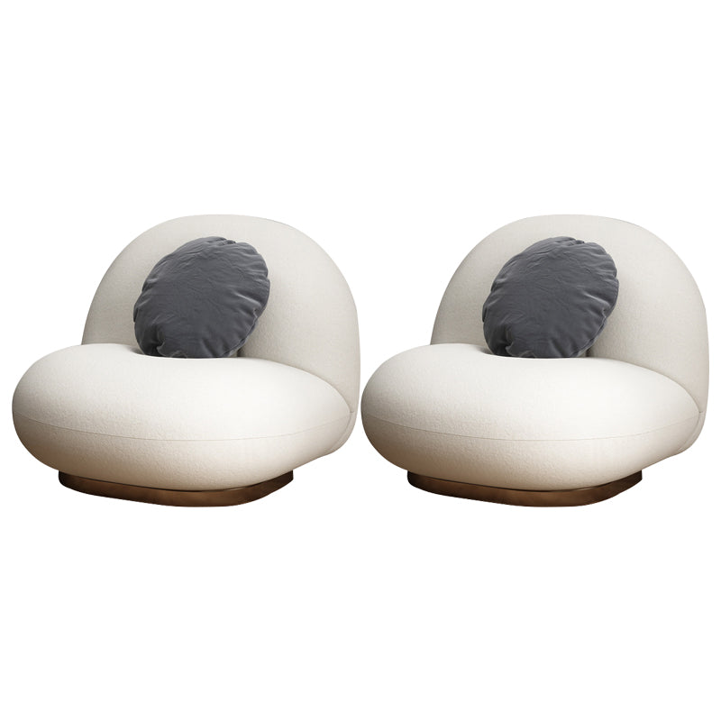 32,67 "Laisseur de large chaise de laine incluse chaise pour le salon