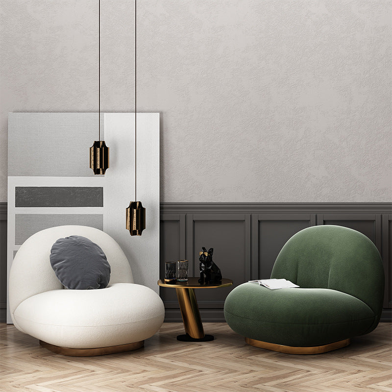 32,67 "Laisseur de large chaise de laine incluse chaise pour le salon