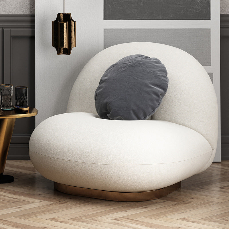 32,67 "Laisseur de large chaise de laine incluse chaise pour le salon