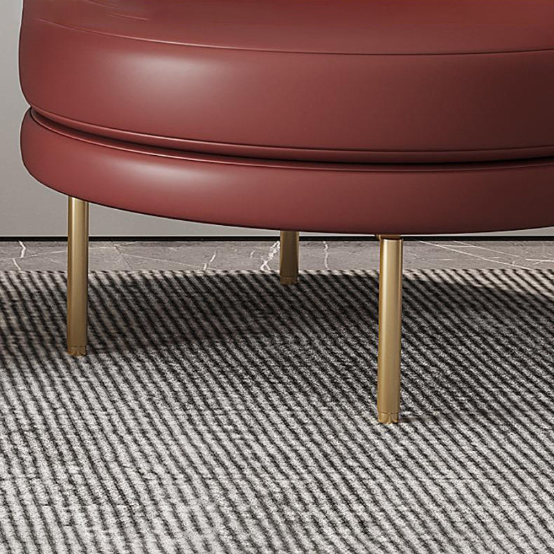 27.55" Wide Parsons Chair Armless Chair with Pillow Back for Living Room Clearhalo 'Accent Chairs' 'accent_chairs' 'Chairs & Seating' 'furn' 'furn_accent_chairs' 'Furniture' 'Living Room Furniture' 6253022