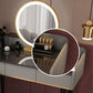 Glam Vanity Table Stone Top 15.75" W Makeup Desk with Drawers Clearhalo 'Bedroom Furniture' 'furn' 'furn_makeup_vanities' 'Furniture' 'Makeup Vanities' 'makeup_vanities' 6253044