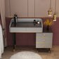 Glam Vanity Table Stone Top 15.75" W Makeup Desk with Drawers Clearhalo 'Bedroom Furniture' 'furn' 'furn_makeup_vanities' 'Furniture' 'Makeup Vanities' 'makeup_vanities' 6253053