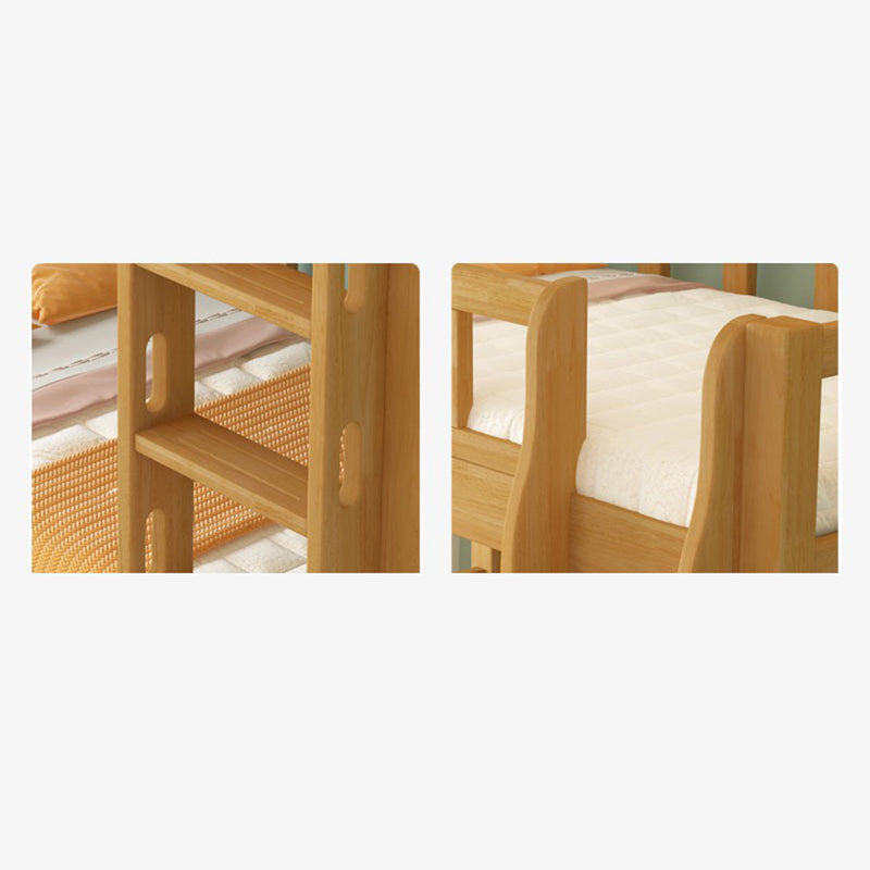 Cama con litera de litera de cabecera moderna de mediados de siglo con piernas personalizadas