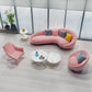 Contemporary Velvet Sloped Arms Sofa with Tight Back for Livingroom Clearhalo 'furn' 'furn_sofas' 'Furniture' 'Living Room Furniture' 'Sofa' 'sofas' 6253691