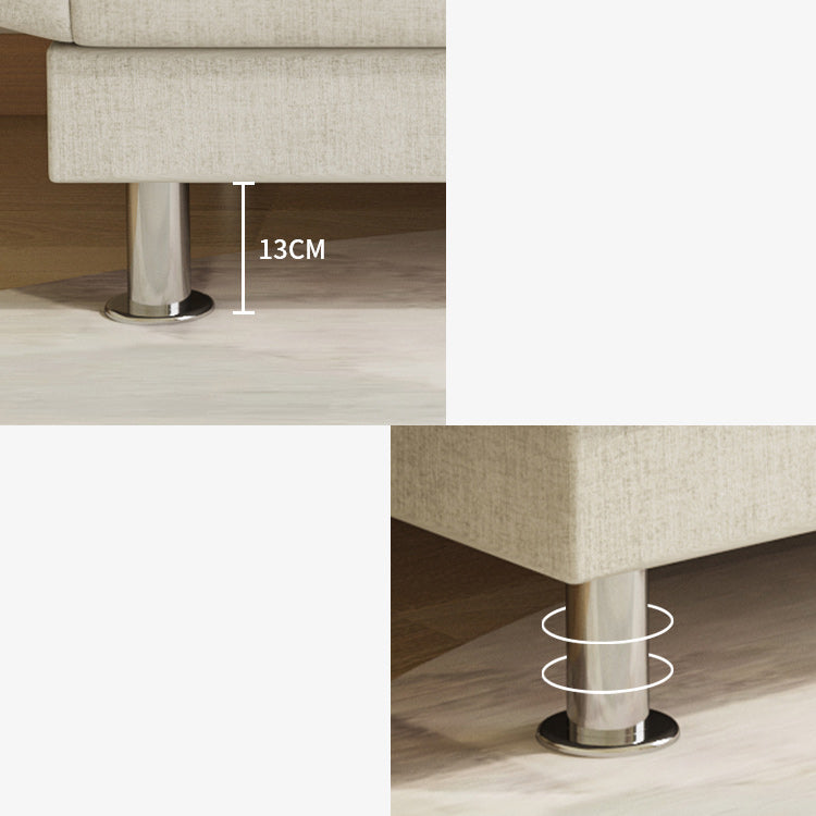 29.52 "H Wäsche Armless Cabrio Sleeper Sofa für Wohnzimmer