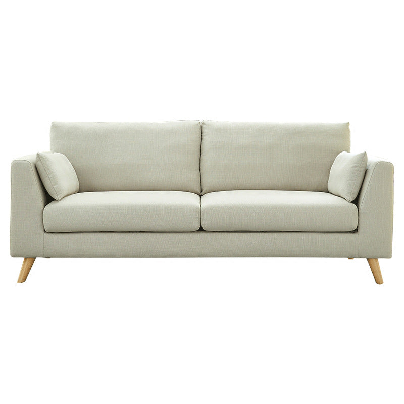 Sofá de brazo cuadrado contemporáneo de 32.67 "H para sala de estar para sala de estar