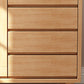 Cabinet en bois de 31,5 "de haut du milieu du siècle moderne 1 - armoire de porte avec 4 tiroirs