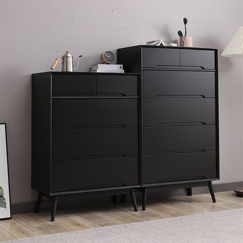 Cassetto in legno massiccio della metà secolo 29,5 "cassetti larghi includevano il torace