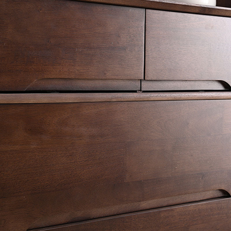 Cassetto in legno massiccio della metà secolo 29,5 "cassetti larghi includevano il torace