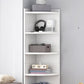 70.9" Tall Corner Triangle Cabinet Contemporary 6 - Shelf Simple Cabinet Clearhalo 'Cabinets & Chests' 'cabinets_chests' 'furn' 'furn_cabinets_chests' 'Furniture' 'Living Room Furniture' 6254206