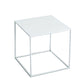 Mid-Century Modern Cocktail Table Metal Square Single Coffee Table