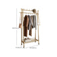 Modern Style Coat Rack Metallic Hooks Design Free Standing Coat Rack with Shelves Clearhalo 'Entry & Mudroom Furniture' 'furn' 'furn_hall_tree_coat_racks' 'Furniture' 'Hall Trees & Coat Racks' 'hall_tree_coat_racks' 6254949