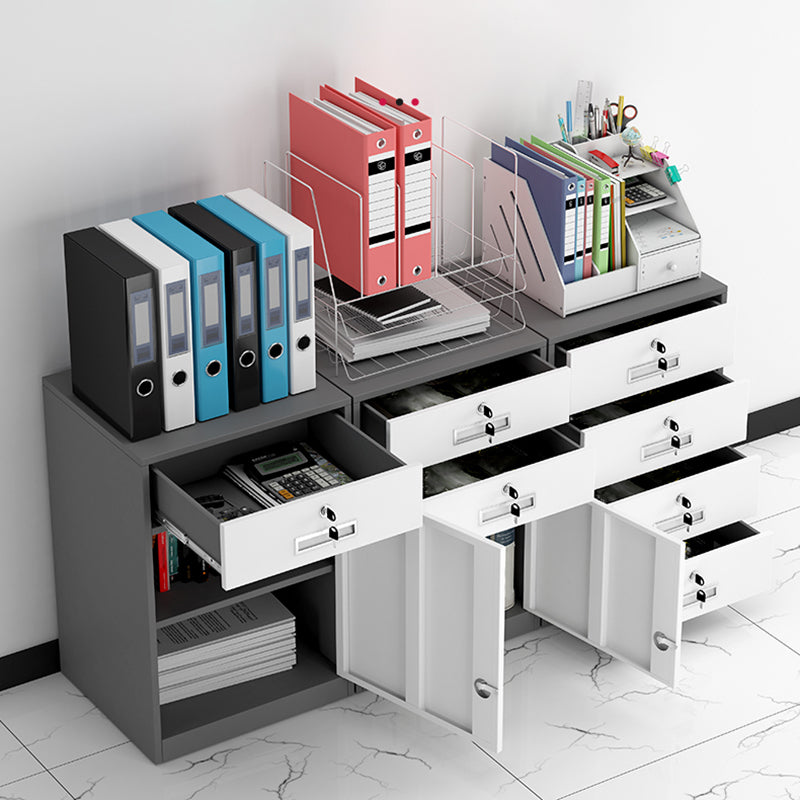 Armoire traditionnelle des tiroirs de verrouillage en métal et armoire de rangement