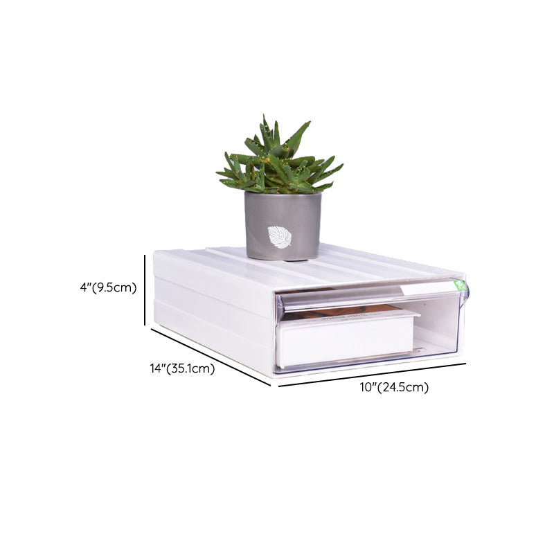 Lateral Plastic File Cabinet Home or Office Clear File Cabinet with Drawers Clearhalo 'Filing Cabinets' 'filling_cabinets' 'furn' 'furn_filling_cabinets' 'Furniture' 'Office Furniture' 6255082