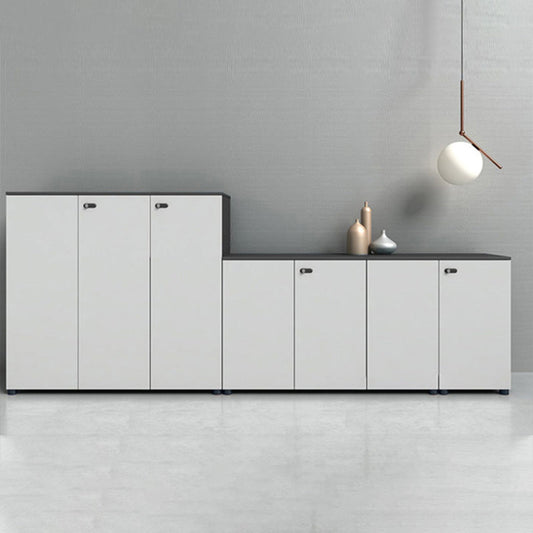 Classeur contemporain armoire en bois avec verrouillage et stockage
