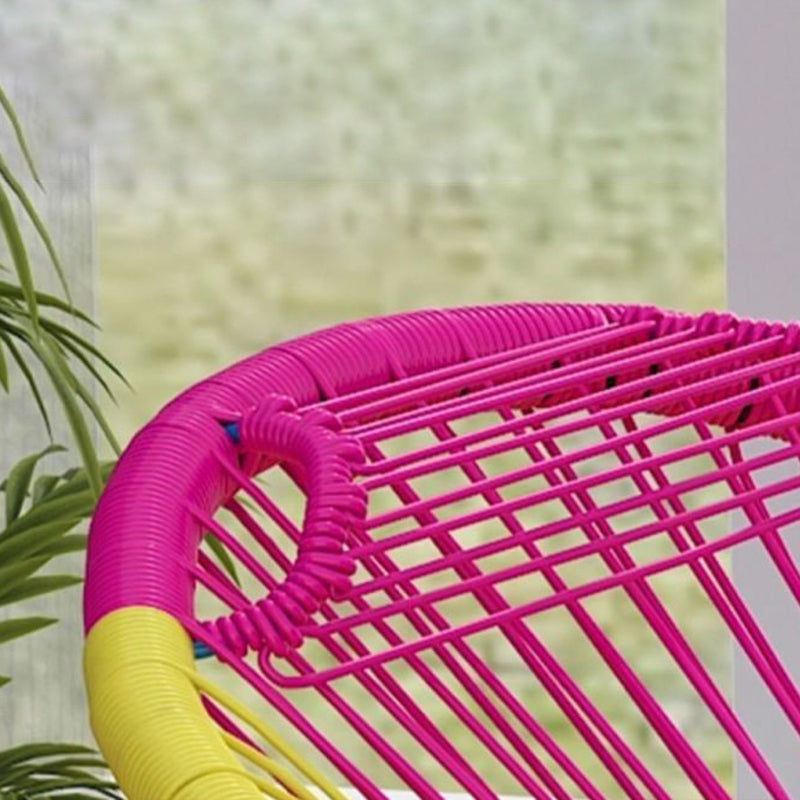 Chaise à bascule en osier contemporain Bloc de rocker intérieure