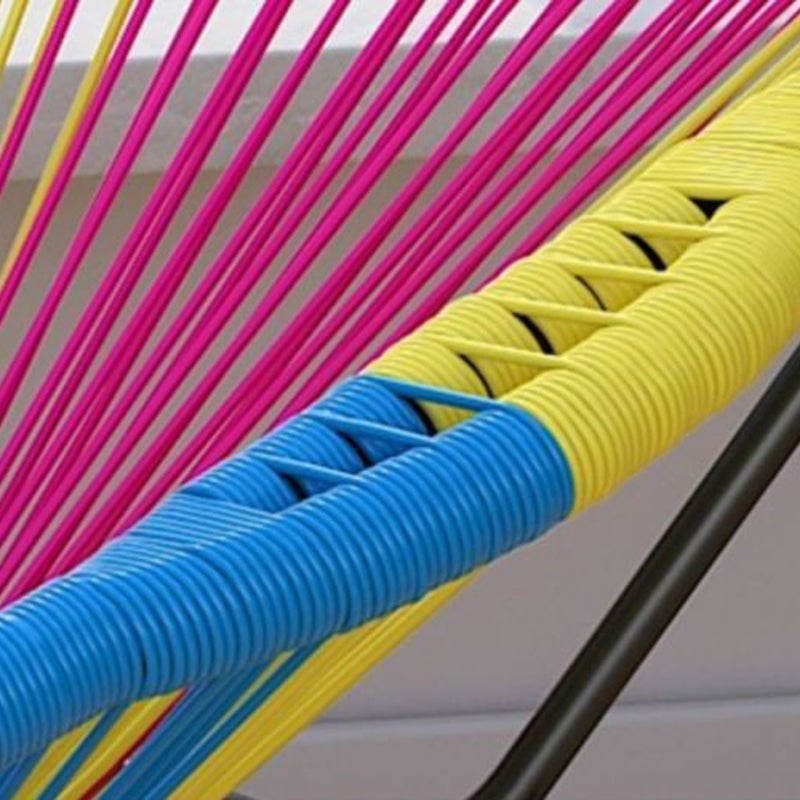 Chaise à bascule en osier contemporain Bloc de rocker intérieure